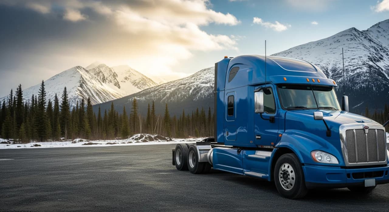 Commercial trucking in Alaska