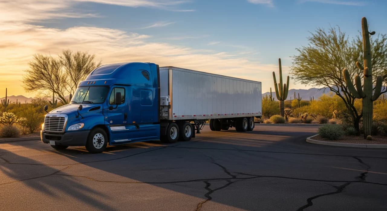 Commercial trucking in Arizona