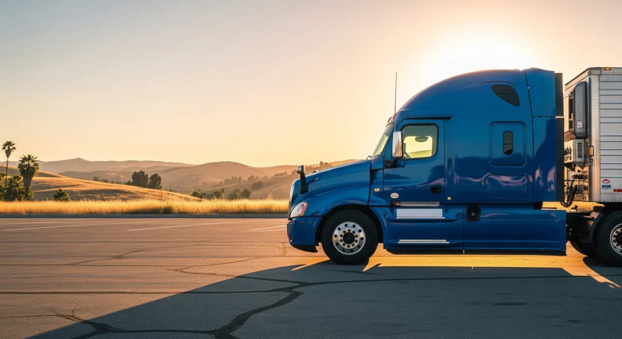 Commercial trucking in California