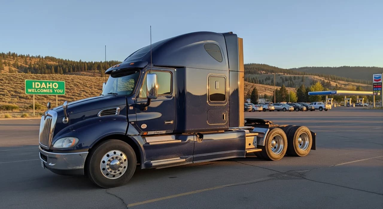 Commercial trucking in Idaho