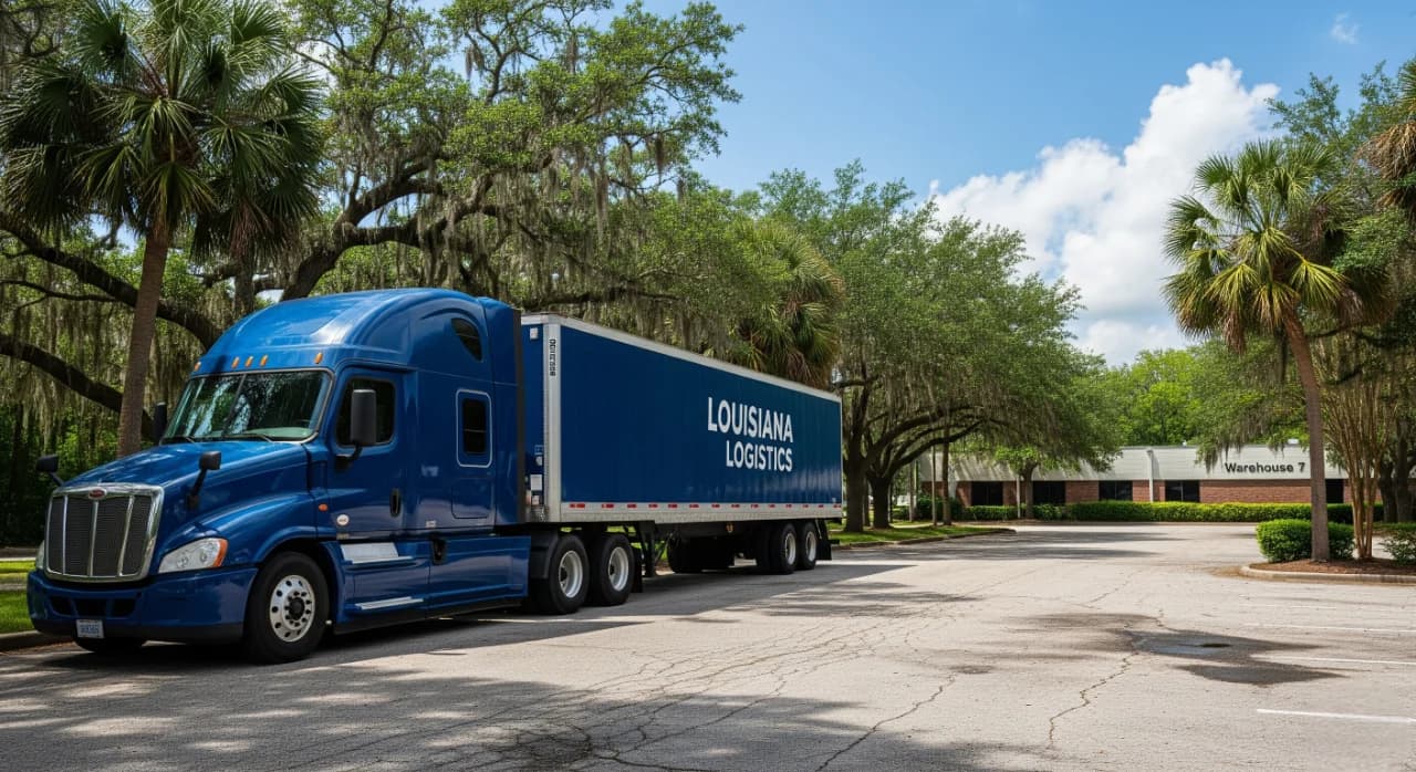 Commercial trucking in Louisiana
