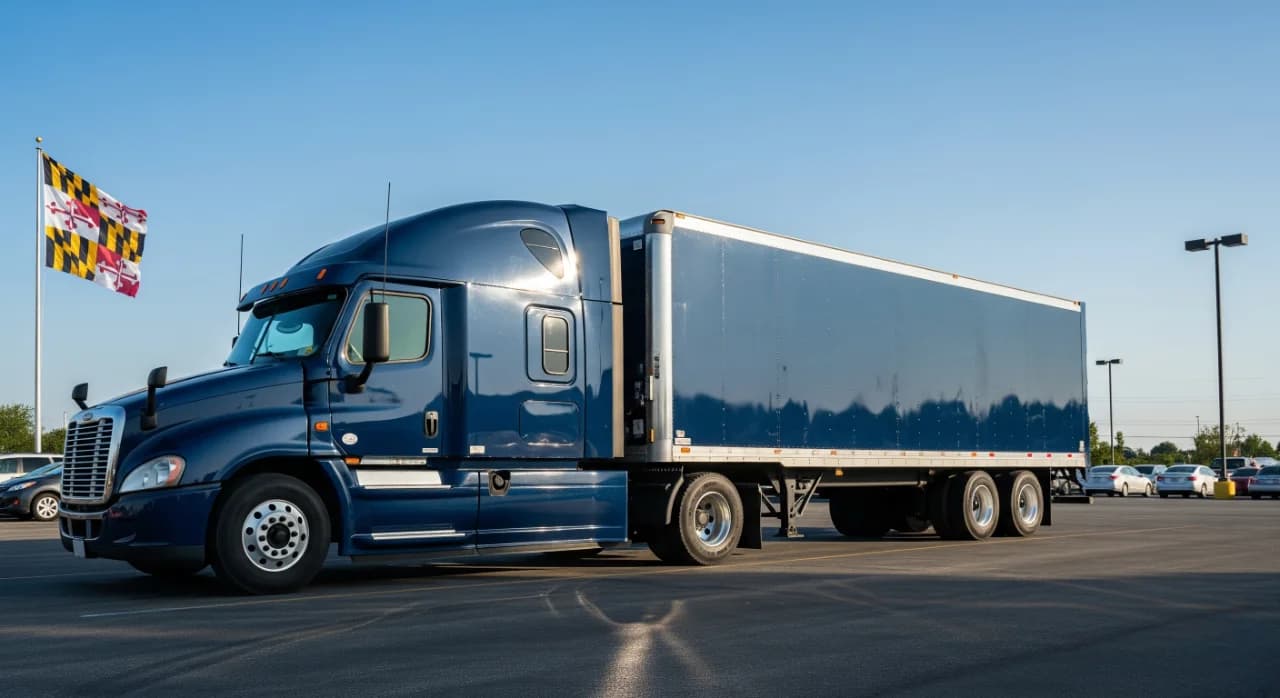 Commercial trucking in Maryland