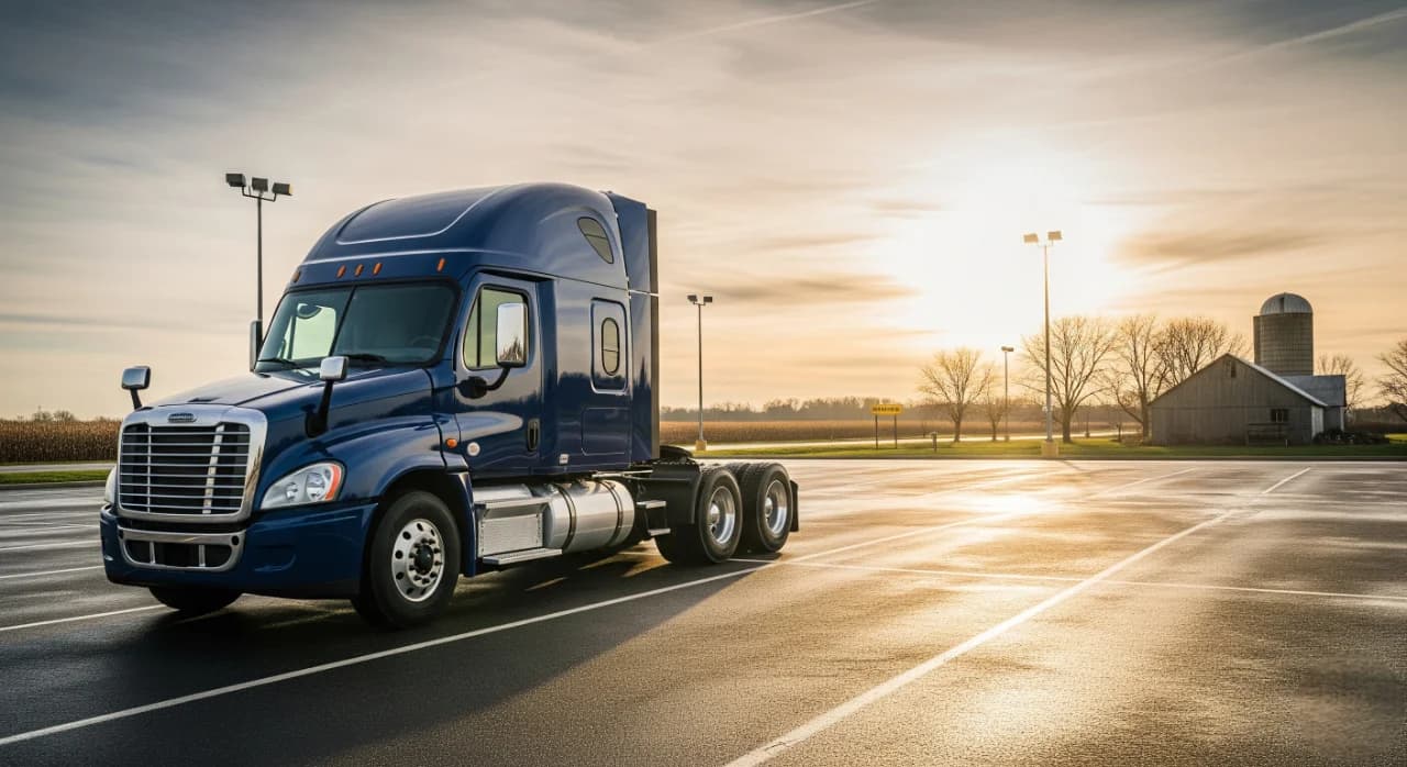 Commercial trucking in Indiana