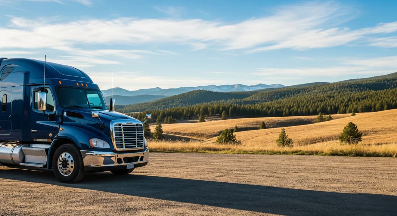 Commercial trucking in Montana