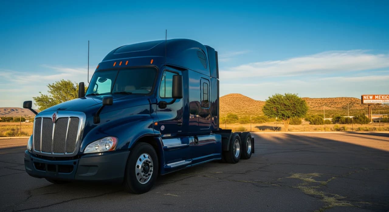 Commercial trucking in New Mexico
