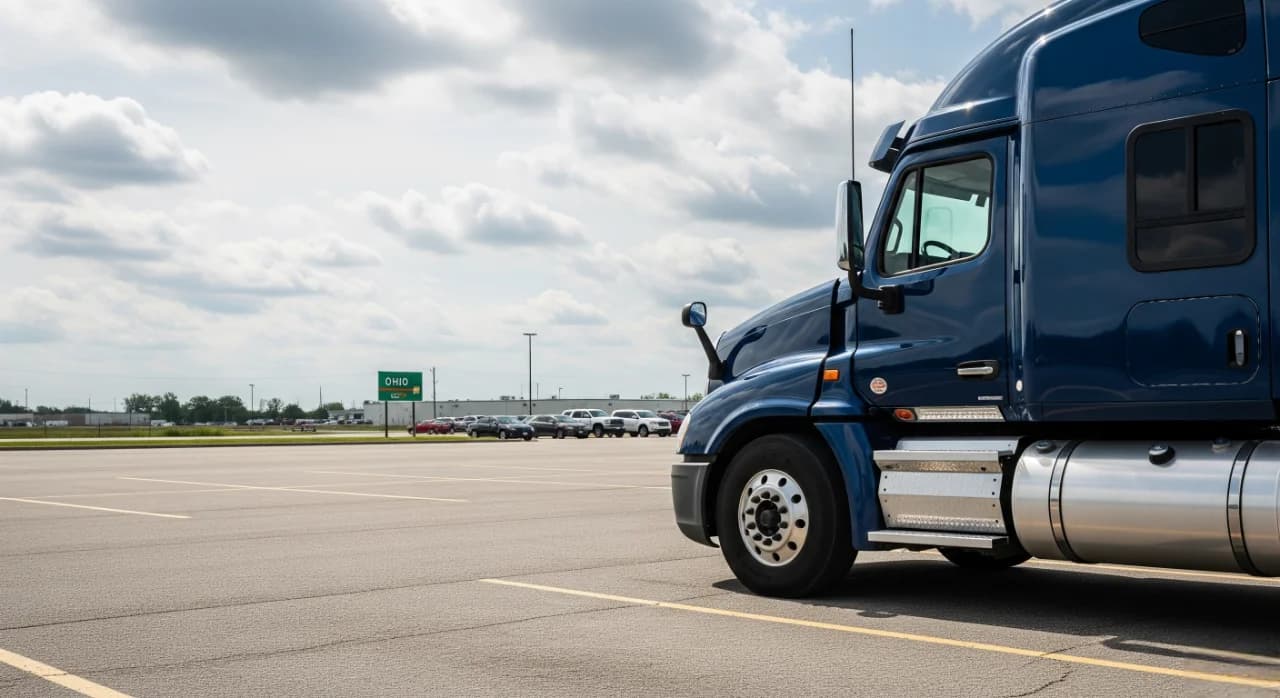 Commercial trucking in Ohio