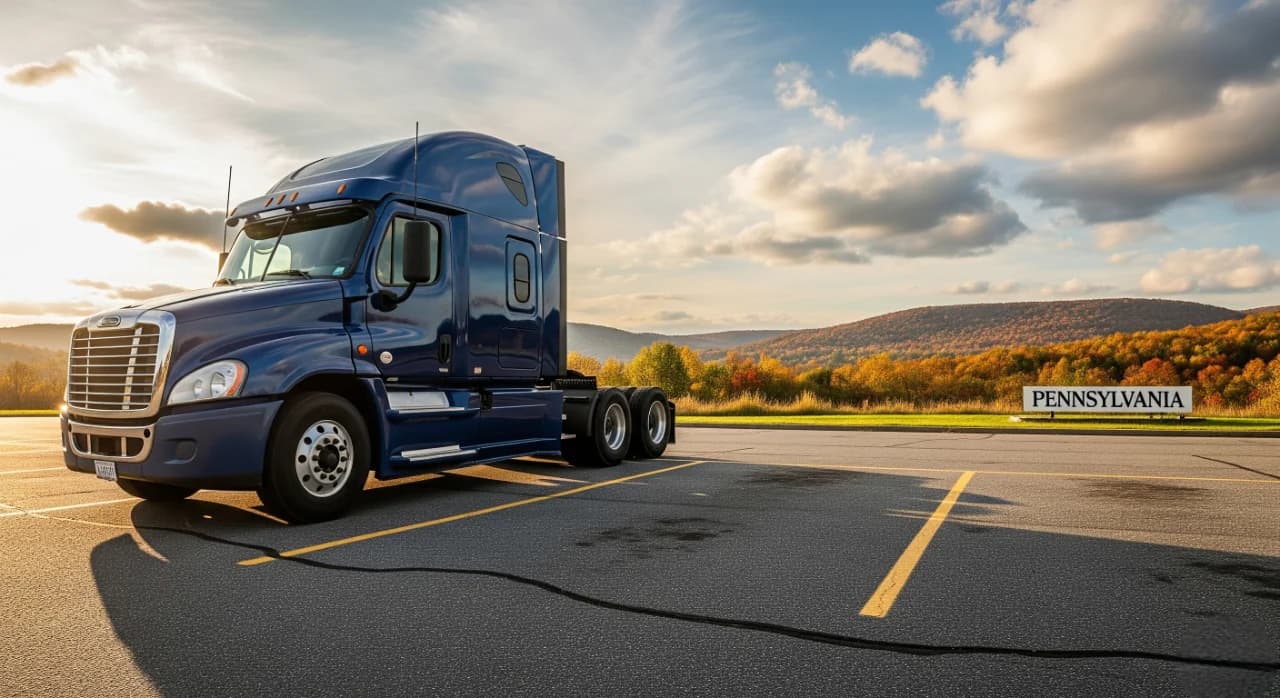 Commercial trucking in Pennsylvania