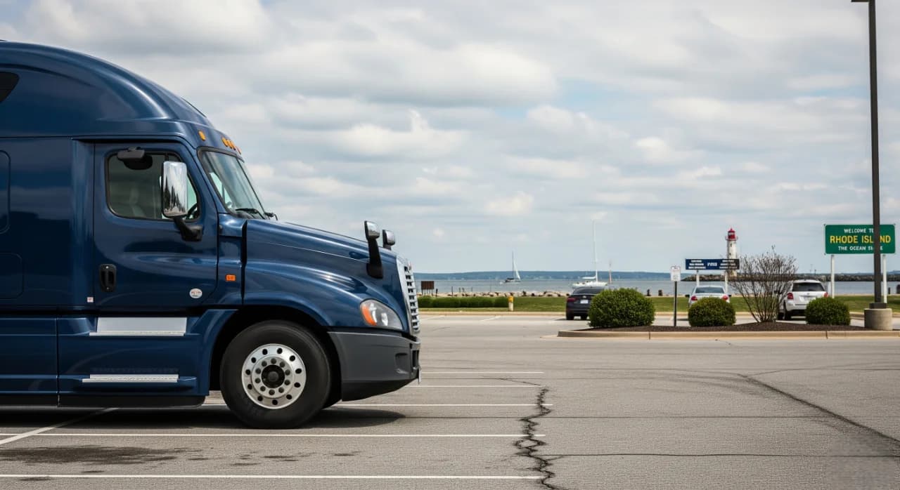 Commercial trucking in Rhode Island