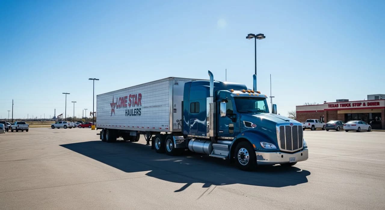 Commercial trucking in Texas